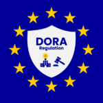 DORA compliance logo with European Union stars.
