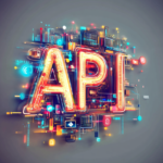 API TEXT WITH COLORFUL BACKROUND