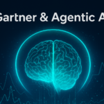 Futuristic digital brain symbolizing Gartner’s Agentic AI insights in cybersecurity and enterprise technology