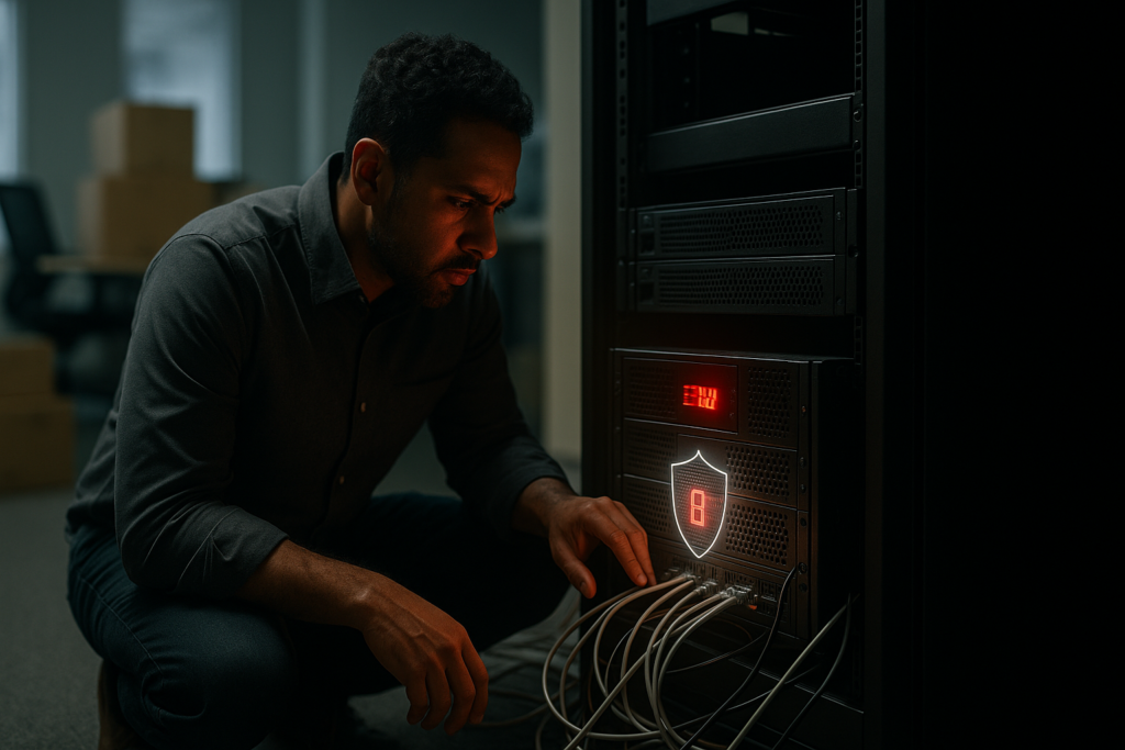 IT admin failure network