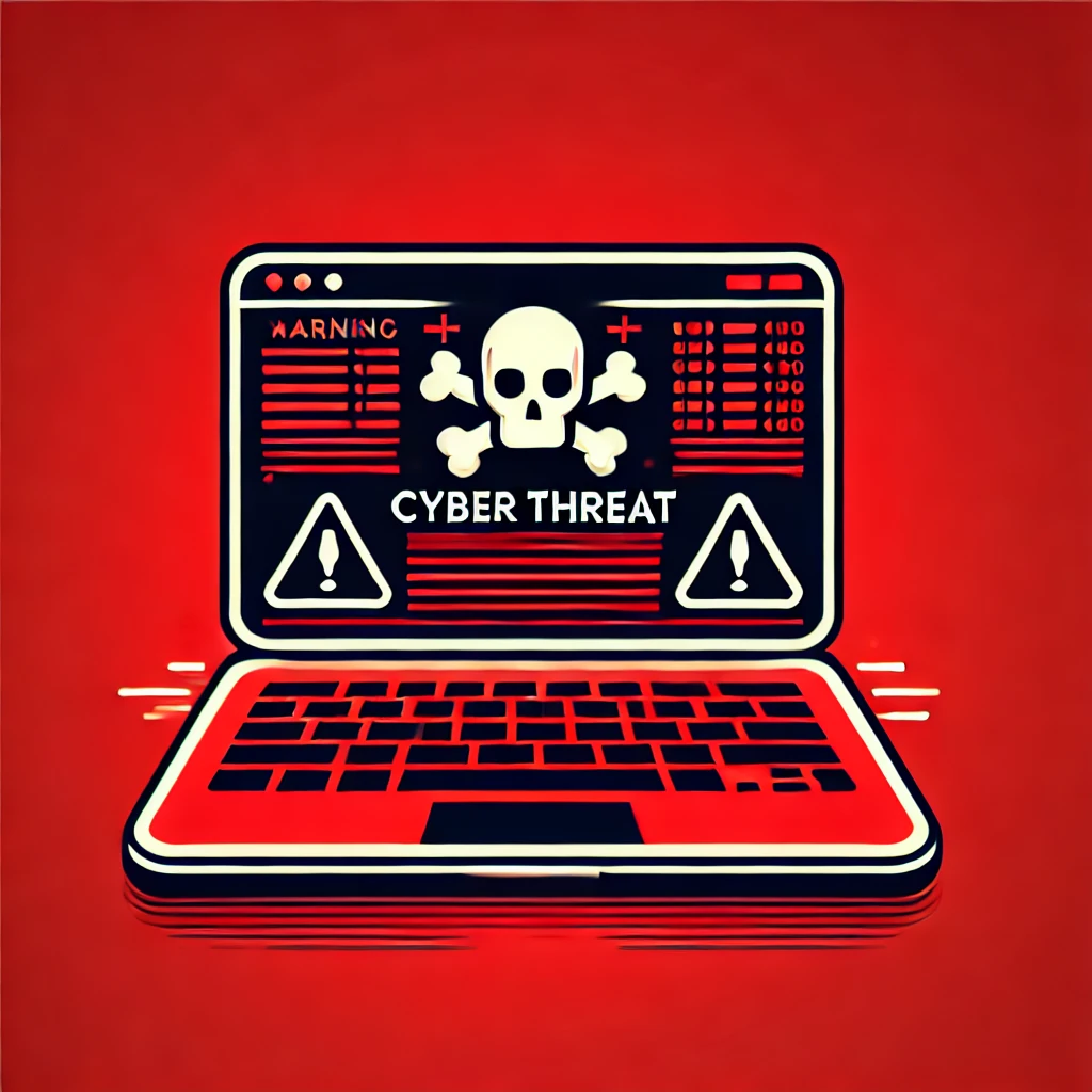 Phishing alert email with fake login screen symbolizing AI-driven phishing attacks in 2025
