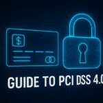 Cybersecurity banner showing a digital lock and credit card symbol for SECITHUB’s Guide to PCI DSS 4.0 emphasizing secure payment compliance and trust for SMBs.